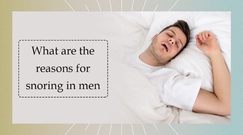 snoring in men