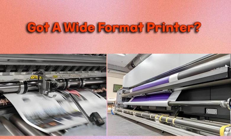 Wide format printer