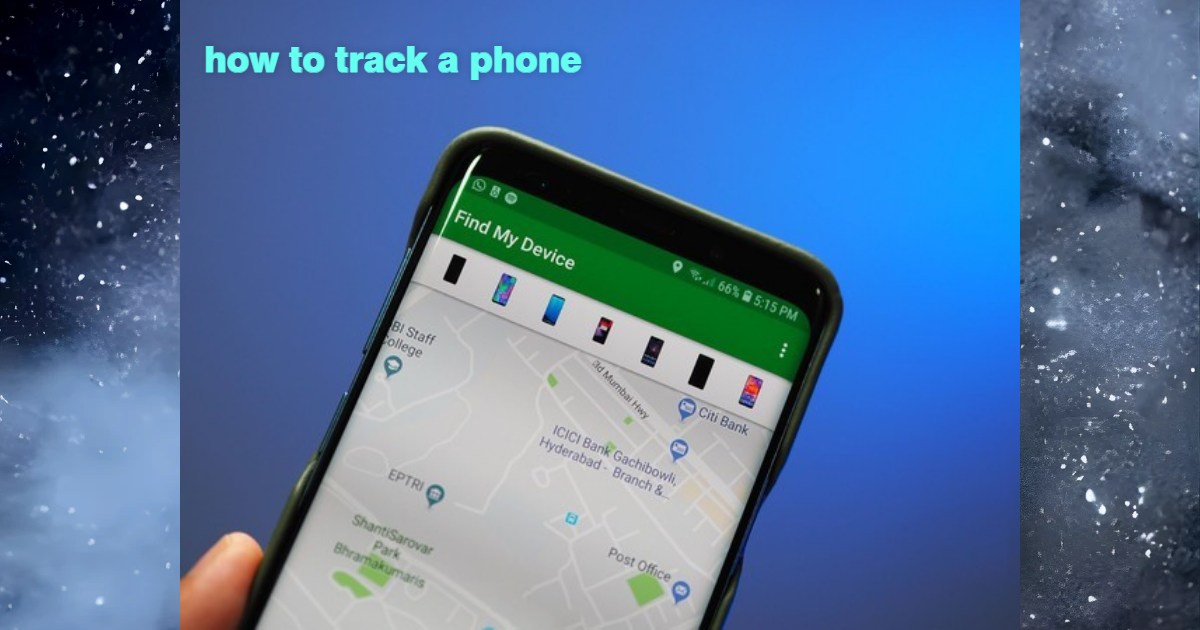 how to track a phone